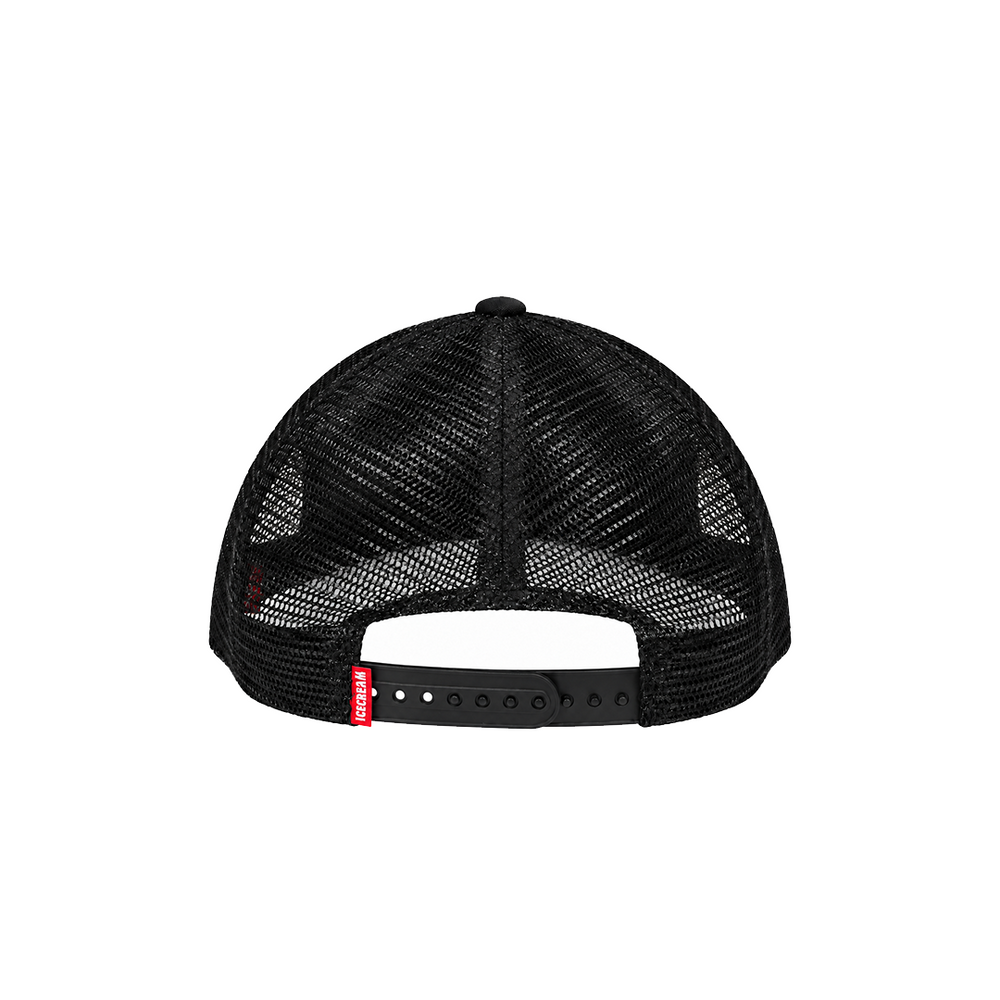 HOOPS HAT BLACK