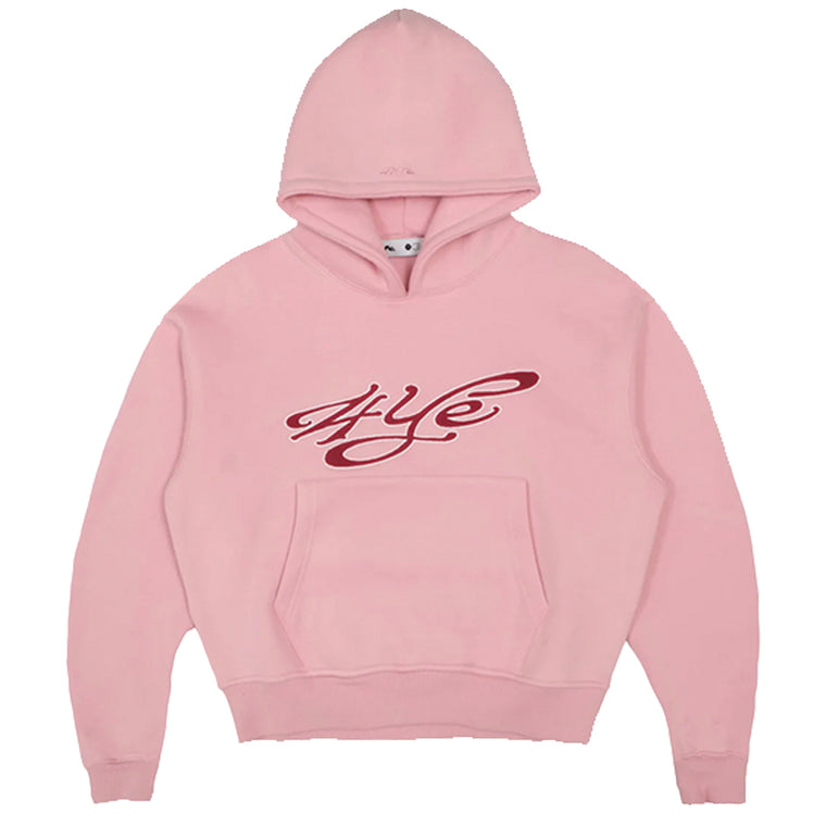 SIGNATURE PULLOVER HOODIE PINK