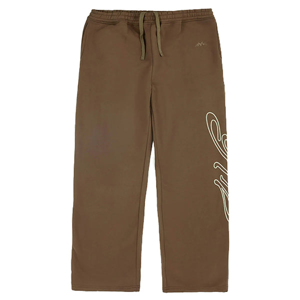 SIGNATURE WIDE PANT BROWN