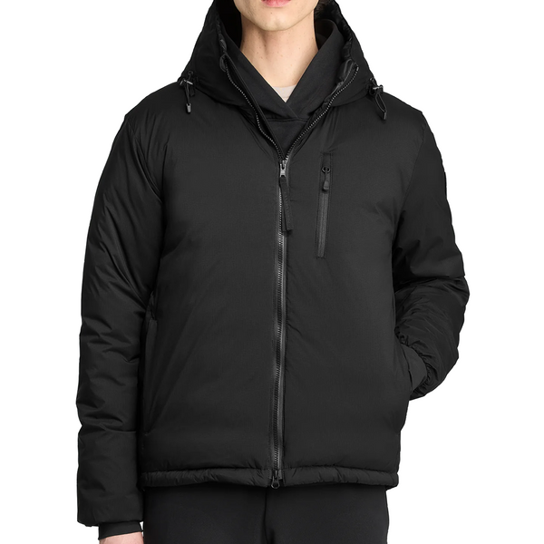 LODGE HOODY BLACK DISC BLACK