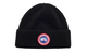 CASHMERE BLEND RIB TOQUE BLACK
