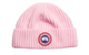 CASHMERE BLEND RIB TOQUE BLOOM PINK
