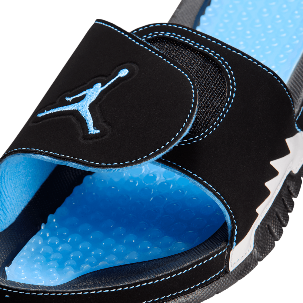 JORDAN HYDRO 5 RETRO BLACK / UNIVERSITY BLUE