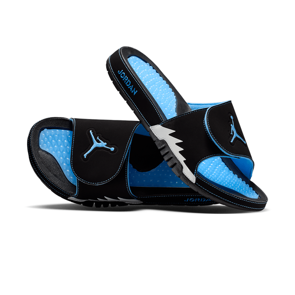 JORDAN HYDRO 5 RETRO BLACK / UNIVERSITY BLUE