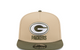 GREEN BAY PACKERS 9FIFTY SNAPBACK 2TONE BEIGE & GREEN