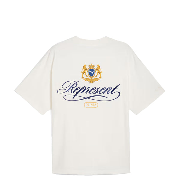 PUMA X REPRESENT GRAPHIC TEE WHITE