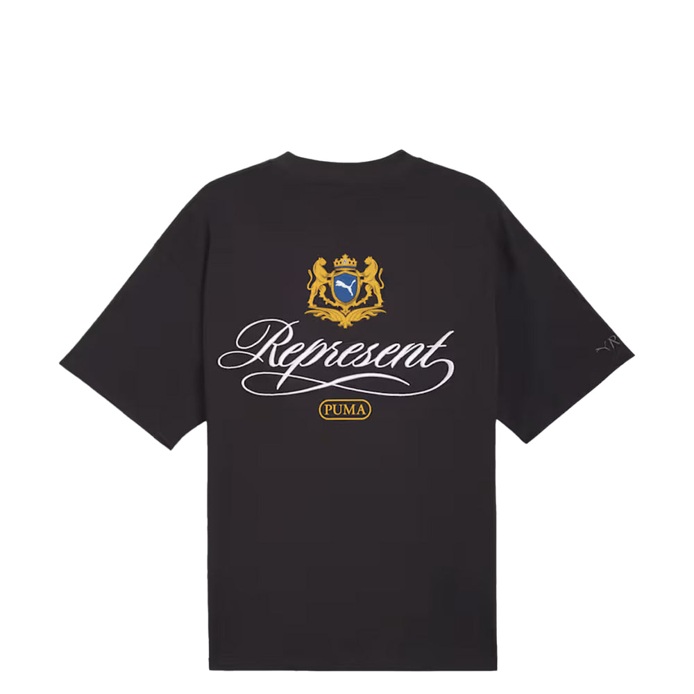 PUMA x REPRESENT GRAPHIC TEE BLACK