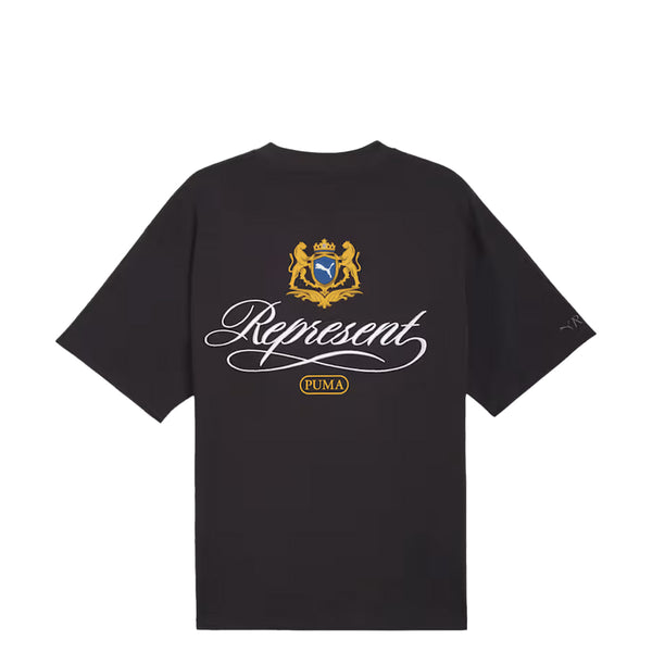 PUMA x REPRESENT GRAPHIC TEE BLACK