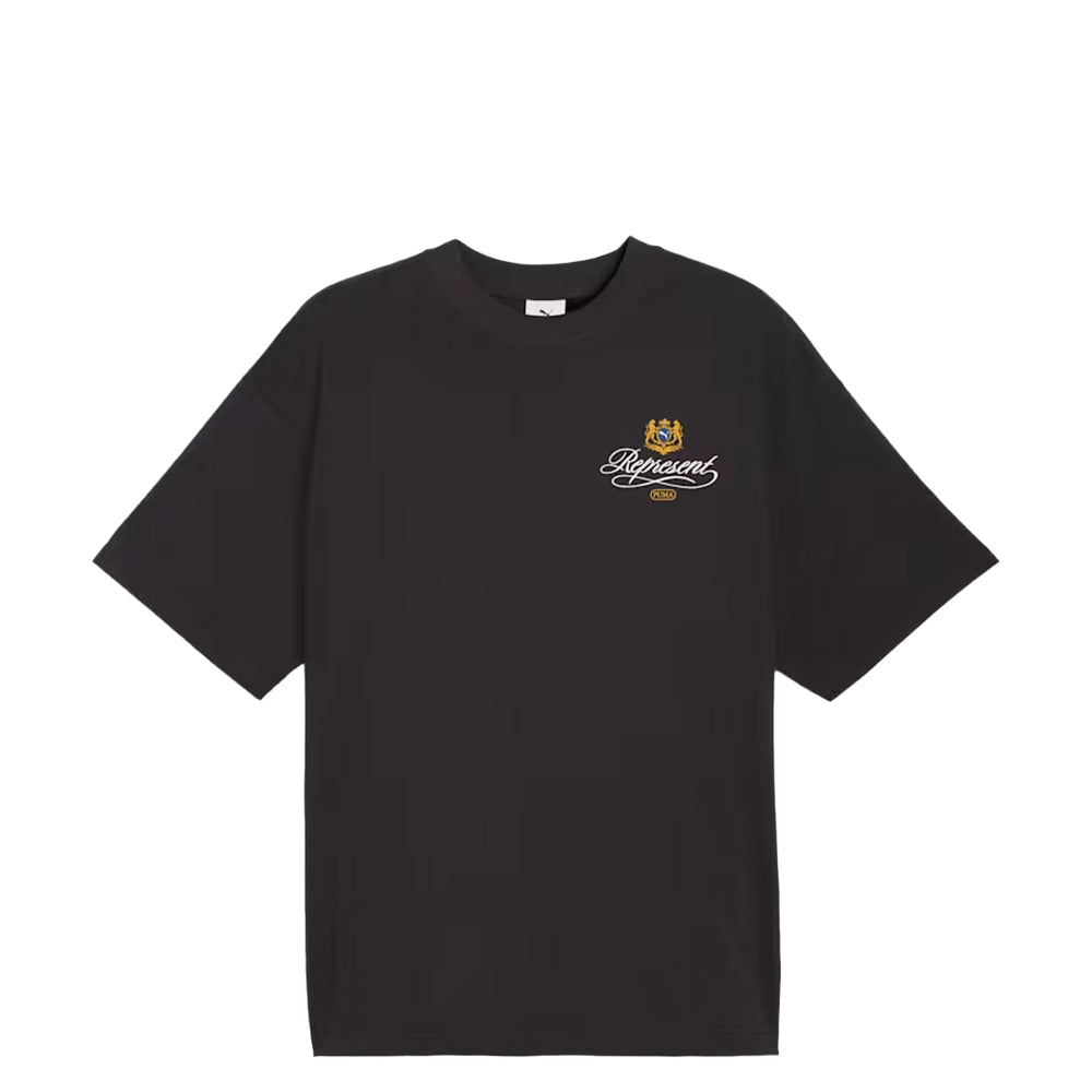 PUMA x REPRESENT GRAPHIC TEE BLACK