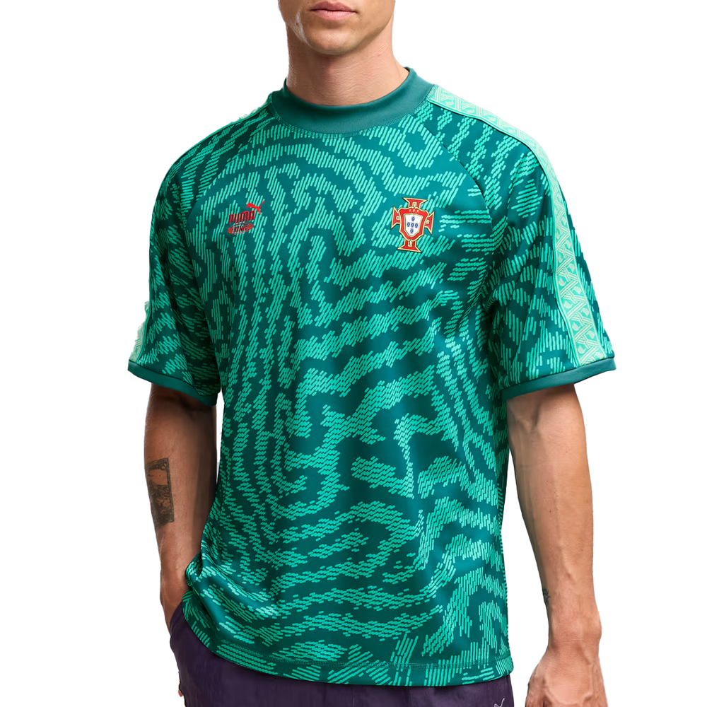 PUMA X PORTUGAL X SALEHE KING JERSEY VIBRANT GREEN