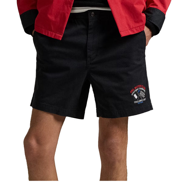6-INCH POLO PREPSTER EMBROIDERED SHORT