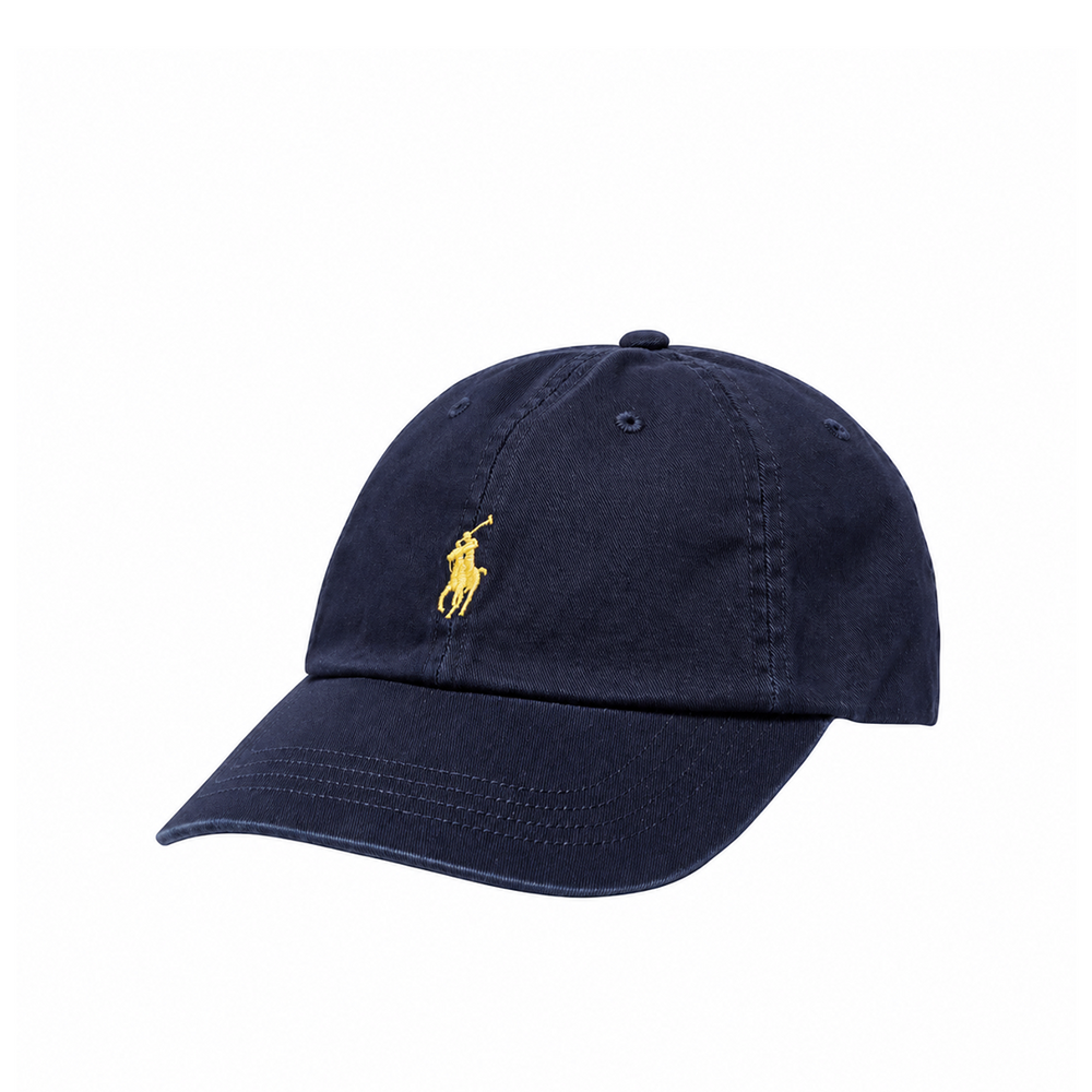 ICONIC COTTON CHINO BALL CAP RELAY BLUE