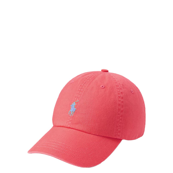 THE ICONIC COTTON CHINO BALL CAP RED