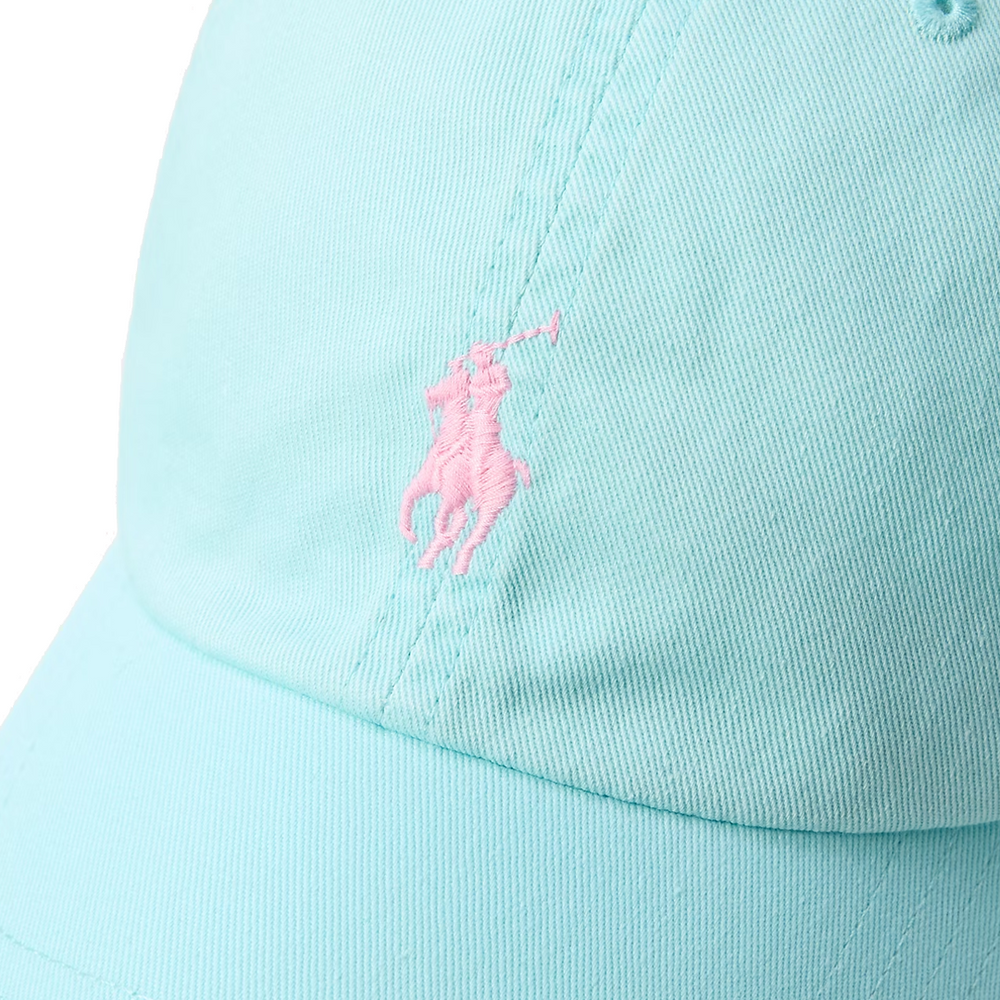 ICONIC COTTON CHINO BALLCAP AQUA