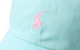 ICONIC COTTON CHINO BALLCAP AQUA
