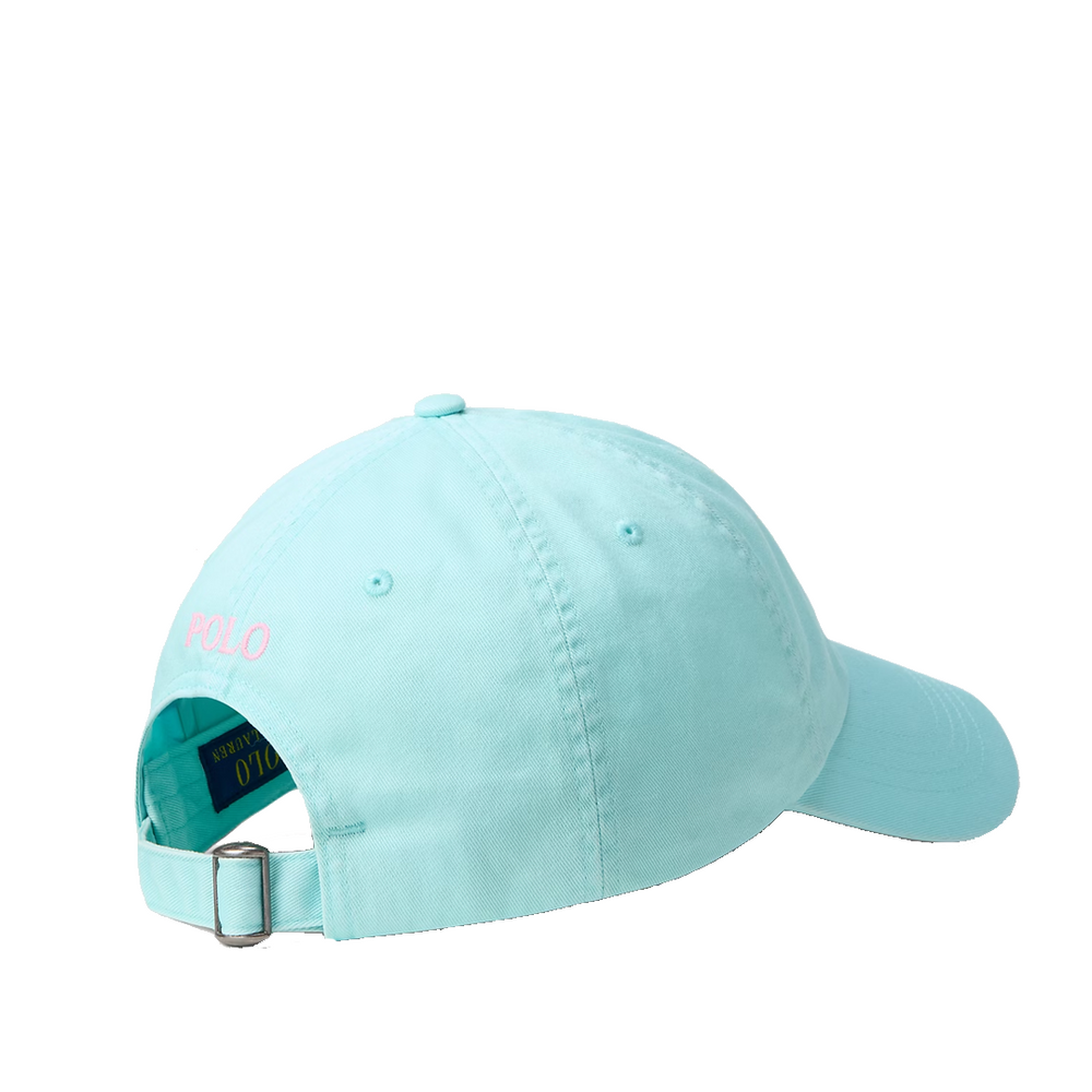 ICONIC COTTON CHINO BALLCAP AQUA