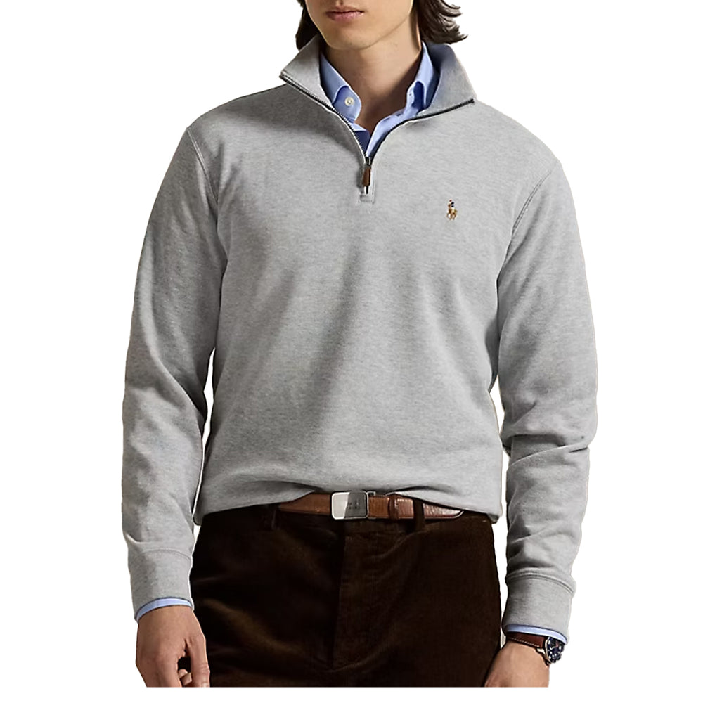 ESTATE RIB QUARTER ZIP PULLOVER