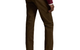 BEDFORD STRETCH STRAIGHT FIT TROUSERS DARK BROWN