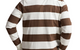 ICONIC RUGBY SHIRT TROPHY CREAM / BROWN