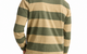 ICONIC RUGBY SHIRT OLIVE / TAN