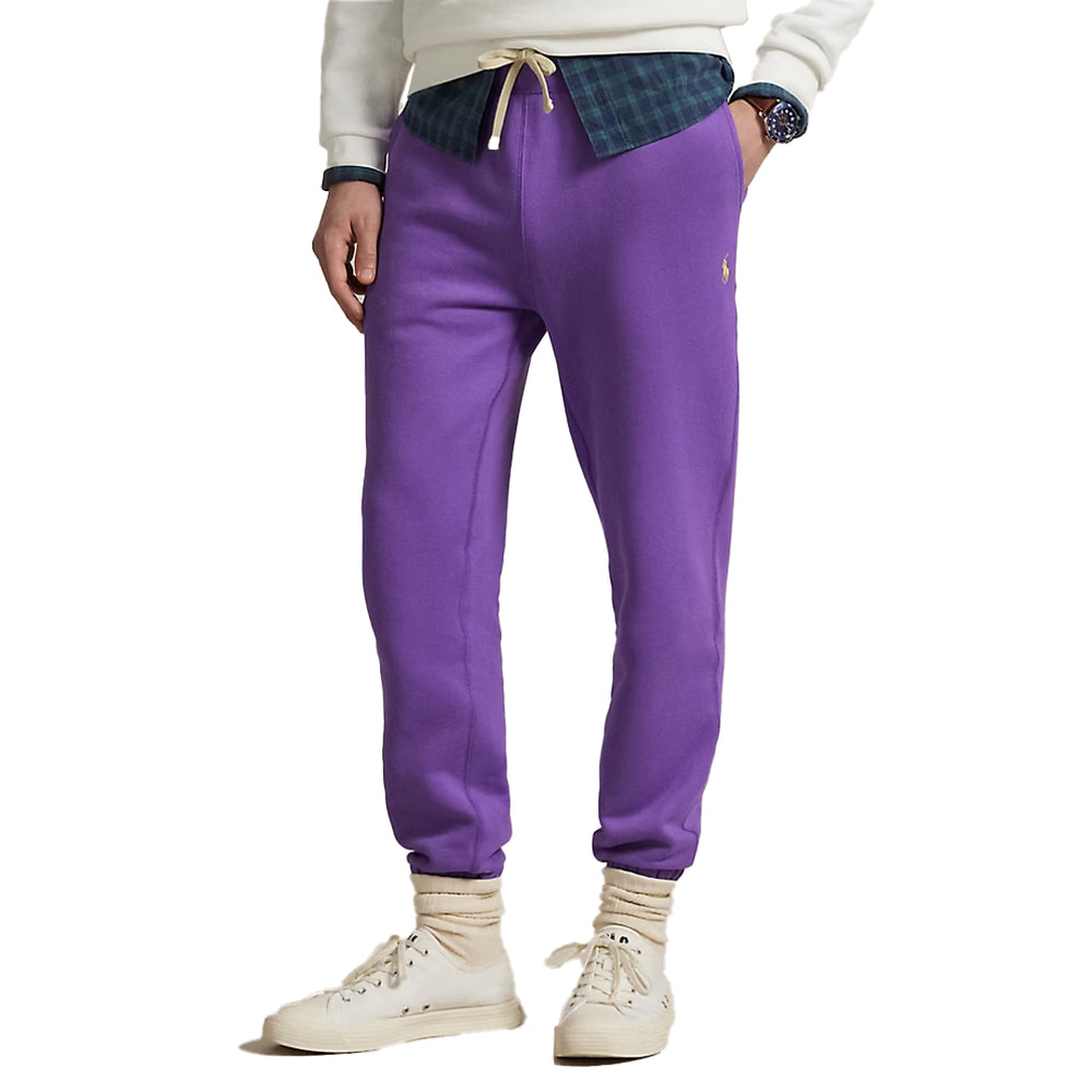 THE RL FLEECE SWEATPANT PURPLE