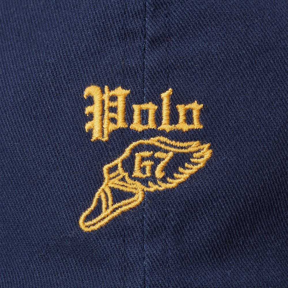 EMBROIDERED TWILL BALL CAP