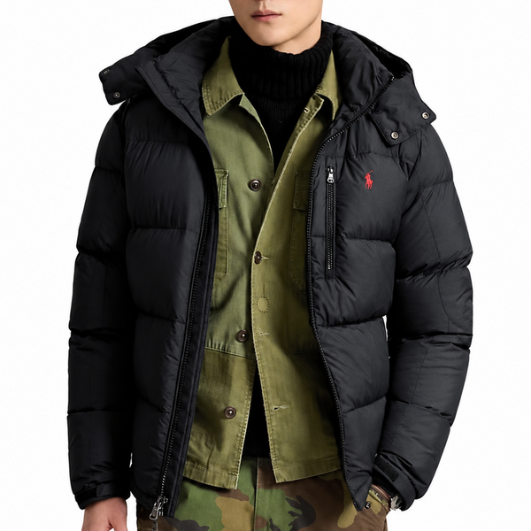 THE GORHAM DOWN JACKET BLACK