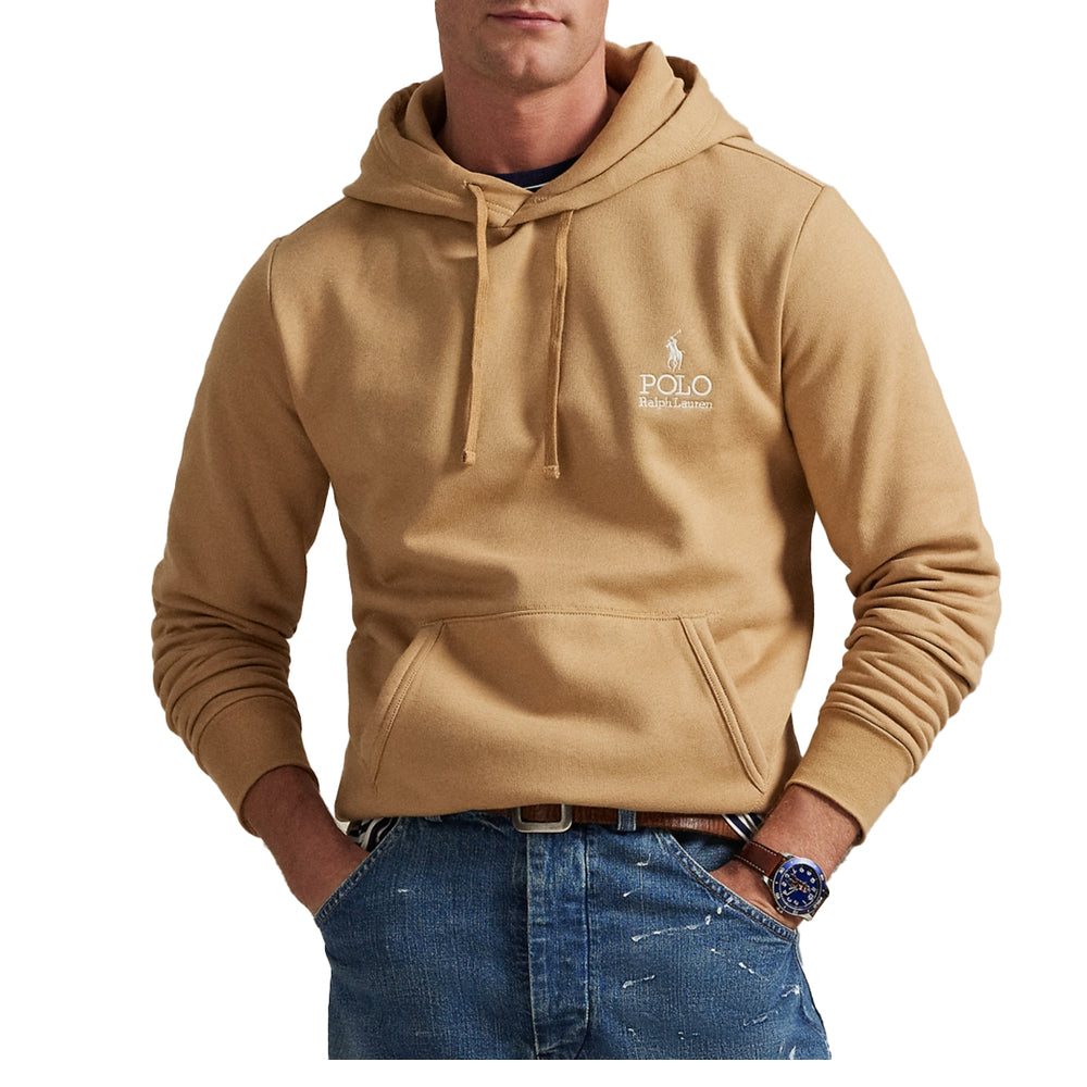 SEASONAL FLEECE HOODIE CAMEL