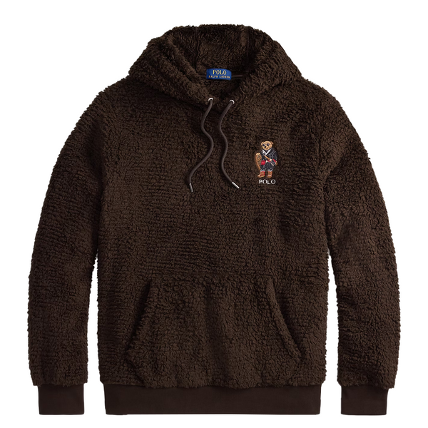 POLO BEAR PILE FLEECE HOODIE