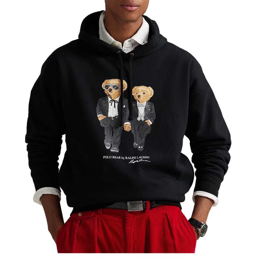 THE RALPH AND RICKY TUXEDO BEAR HOODIE