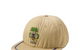 CREST-EMBROIDERED TWILL CAP KHAKI