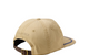 CREST-EMBROIDERED TWILL CAP KHAKI