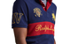 MESH KNIT POLO NEWPORT NAVY/SWEET TOMATO