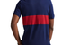 MESH KNIT POLO NEWPORT NAVY/SWEET TOMATO