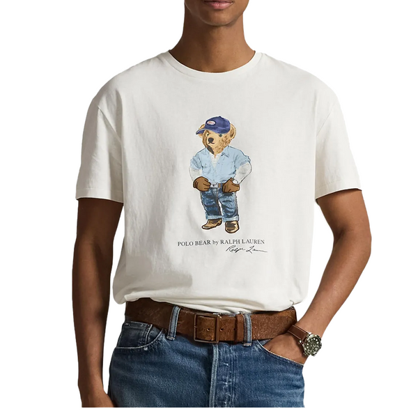 CLASSIC FIT POLO BEAR JERSEY T-SHIRT