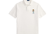 MESH KNIT BEAR POLO WHITE