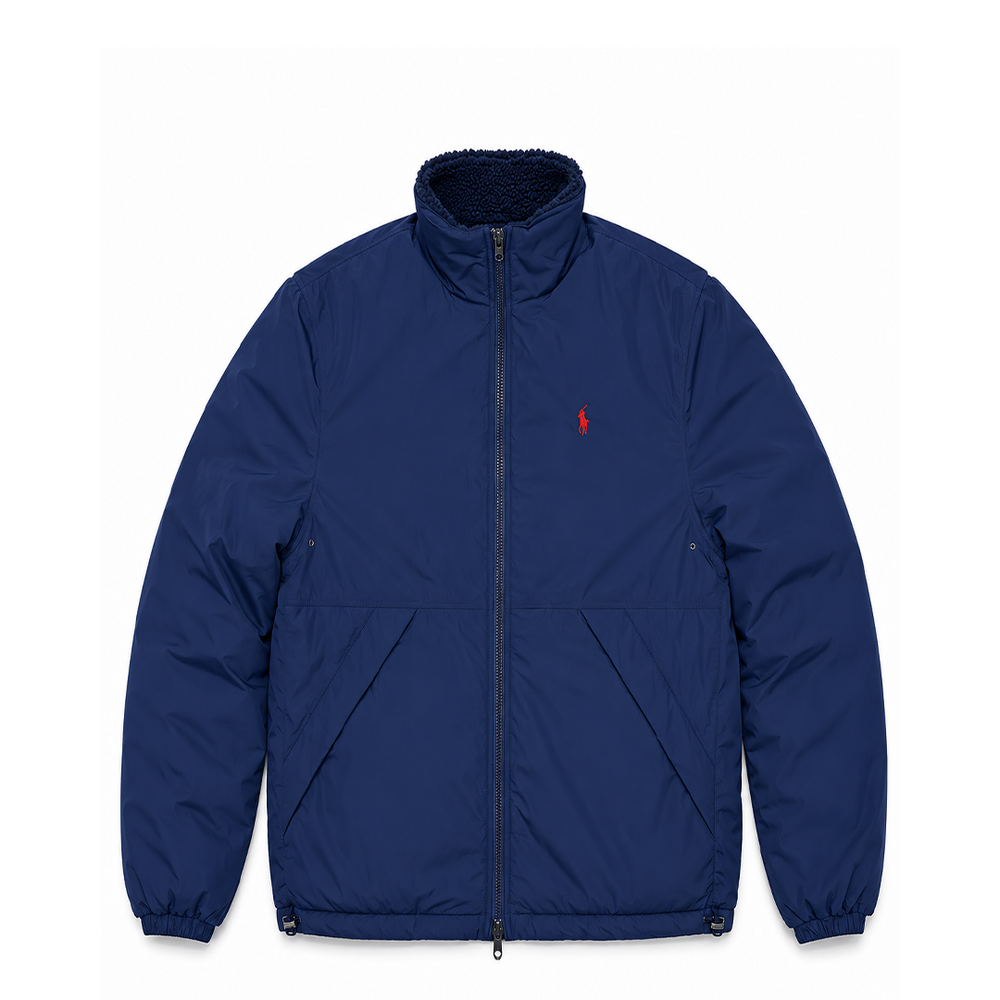 RIVERSHORE REVERSIBLE JACKET NAVY