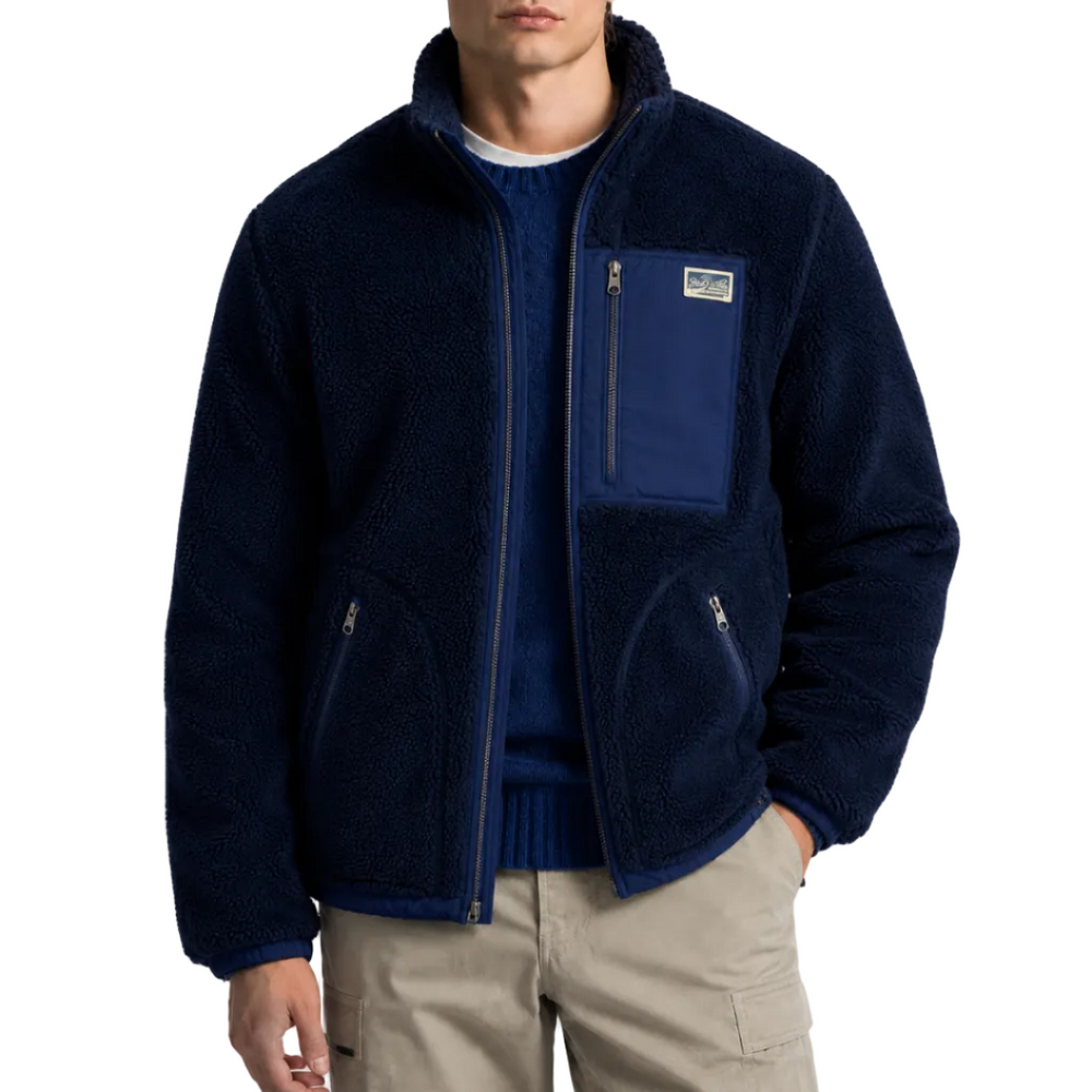 RIVERSHORE REVERSIBLE JACKET NAVY
