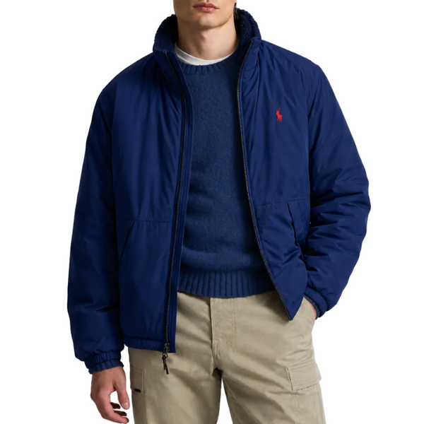 RIVERSHORE REVERSIBLE JACKET NAVY