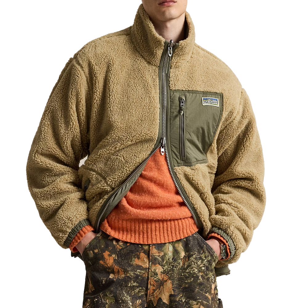 RIVERSHORE REVERSIBLE JACKET OLIVE/KHAKI