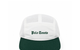 EMBROIDERED MESH & FAILLE POLO TENNIS CAP WHITE/GREEN