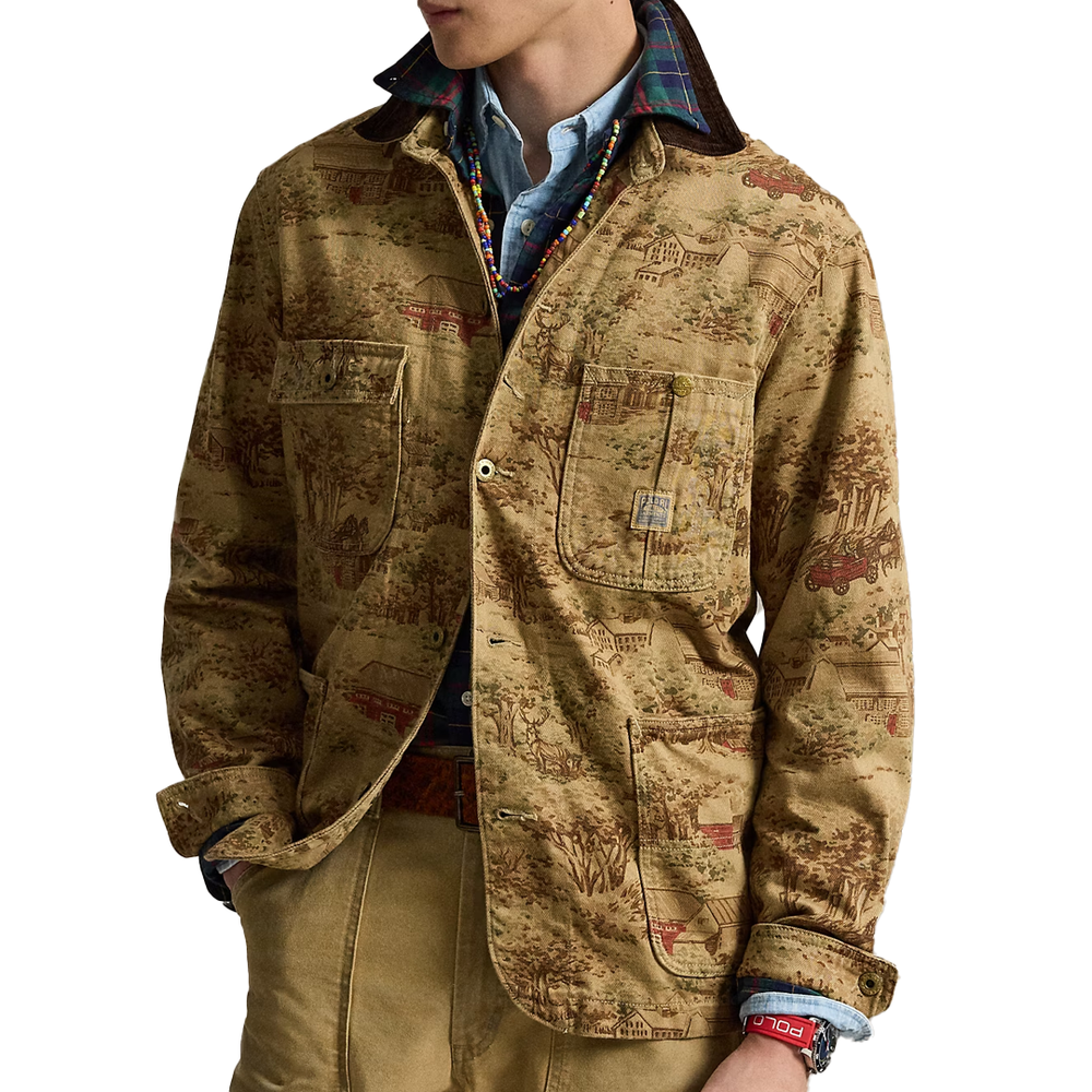 BARN-TOILE UTILITY JACKET NORTH ROW
