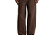 RIVINGTON RELAXED GARMENT-DYED JEANS NUTMEG BROWN
