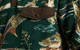 DUCK PRINT BRUSHED FLEECE PULLOVER GREEN