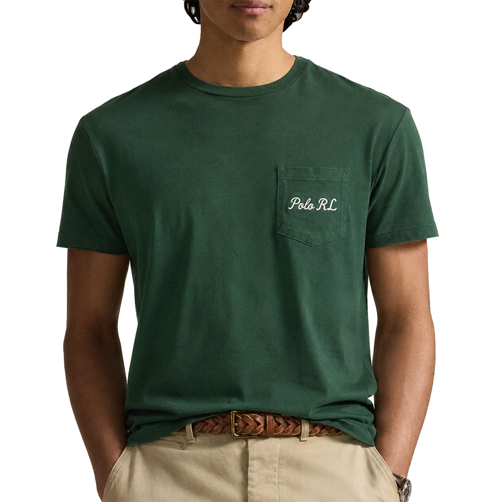CLASSIC FIT POLO BEAR JERSEY T-SHIRT VERANO GREEN