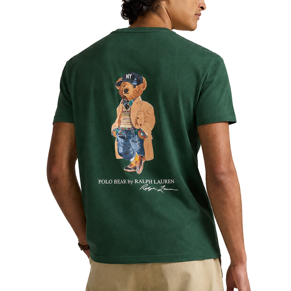 CLASSIC FIT POLO BEAR JERSEY T-SHIRT VERANO GREEN