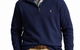 ESTATE-RIB QUARTER ZIP CRUISE NAVY