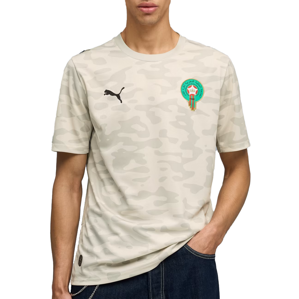 PUMA X MOROCCO X SALEHE BEMBURY GOALKEEPER JERSEY ALPINE SNOW-DESERT DUST
