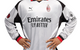 SLAM JAM + AC MILAN 4TH KIT LIMITED EDITION LS JERSEY SILVER MIST