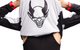 SLAM JAM + AC MILAN 4TH KIT LIMITED EDITION LS JERSEY SILVER MIST